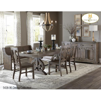 Casual Country 6pcs. Dining Set